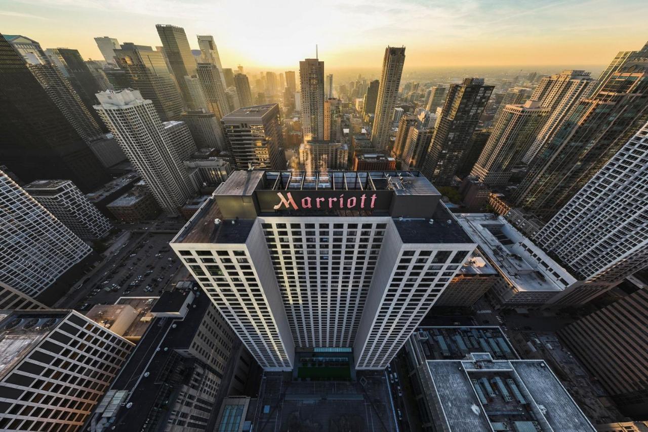 Chicago Marriott Downtown Magnificent Mile Hotel Exterior foto